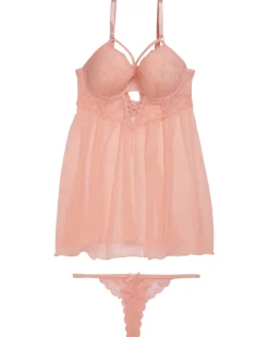 Babydoll + String Janina, 2-tlg. Set-KiK Onlineshop New