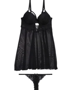 Babydoll + String Janina, 2-tlg. Set-KiK Onlineshop Clearance
