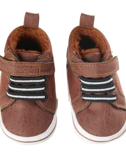 Babyschuhe Kunstleder Teddykopf_Baby, Klettverschluss-KiK Onlineshop Sale