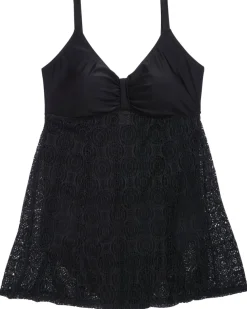 Badekleid mit Spitzenstoff Janina curved, verstellbare Träger-KiK Onlineshop Flash Sale