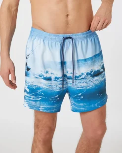 Badeshorts mit Fotoprint X-Mail, verschiedene Designs-KiK Onlineshop Store