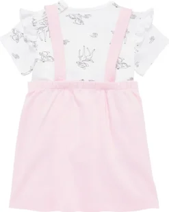 Bambi Newborn Latzkleid und T-Shirt Bambi, 2-tlg. Set-KiK Onlineshop Hot