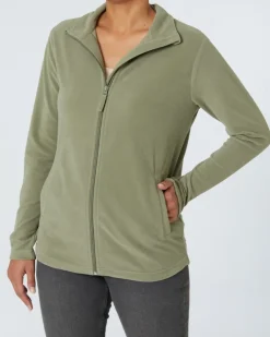 Basic Fleecejacke Janina, Seitentaschen-KiK Onlineshop New