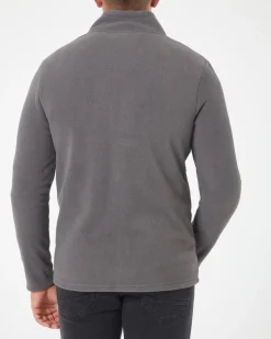 Basic Fleecejacke X-Mail, Stehkragen-KiK Onlineshop Cheap