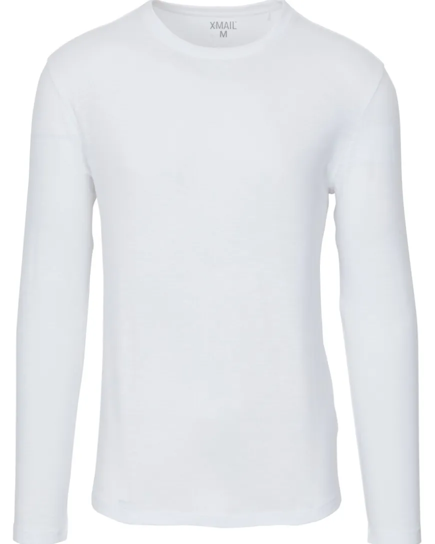 Basic Langarmshirt X-Mail, Rundhalsausschnitt-KiK Onlineshop Discount