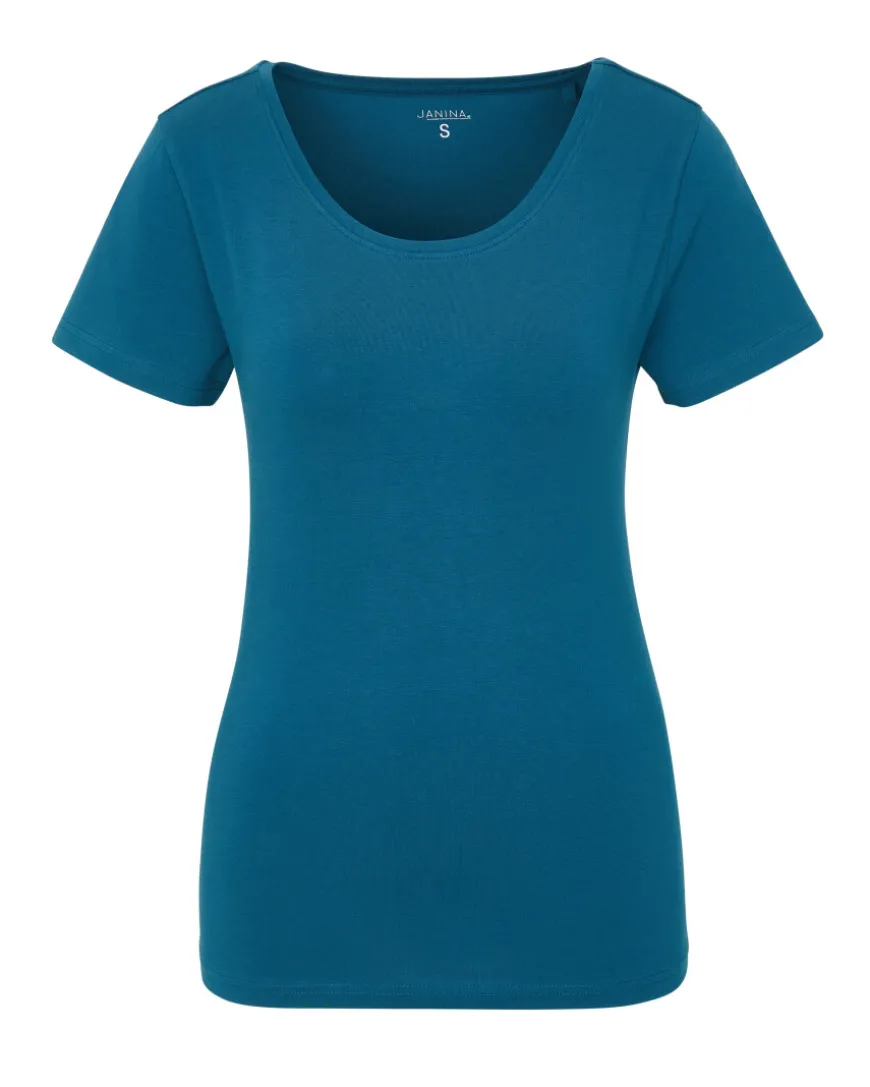 Basic T-Shirt Janina, Rundhalsausschnitt-KiK Onlineshop Hot