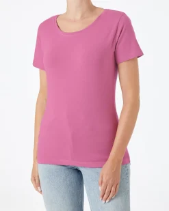 Basic T-Shirt Janina, Rundhalsausschnitt-KiK Onlineshop Best