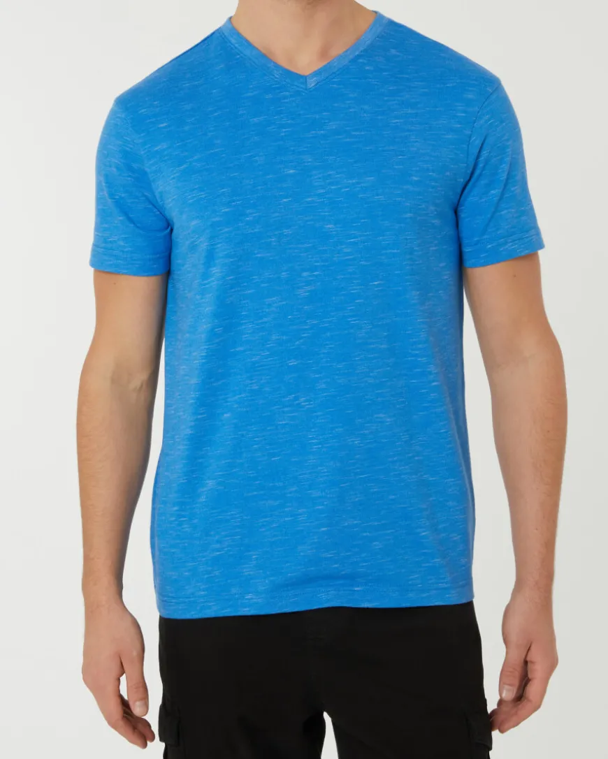 Basic T-Shirt X-Mail, V-Ausschnitt-KiK Onlineshop Hot