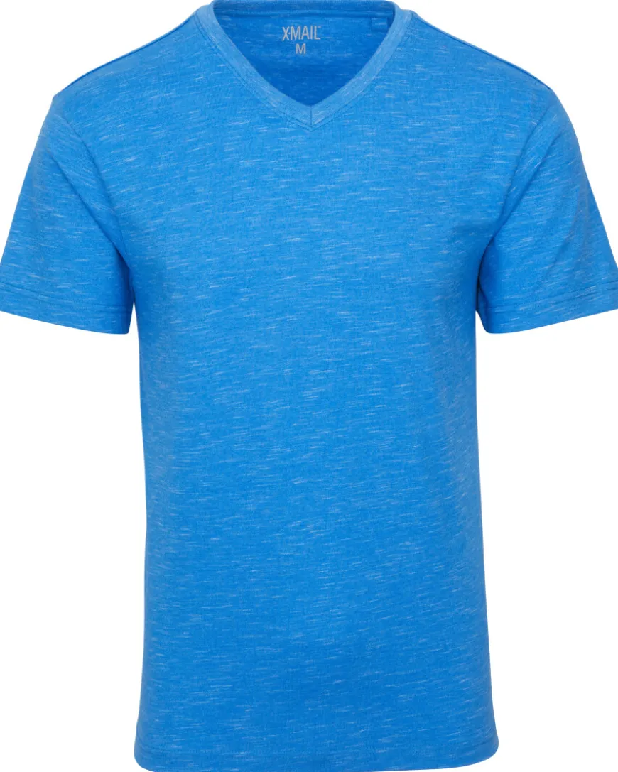 Basic T-Shirt X-Mail, V-Ausschnitt-KiK Onlineshop Hot