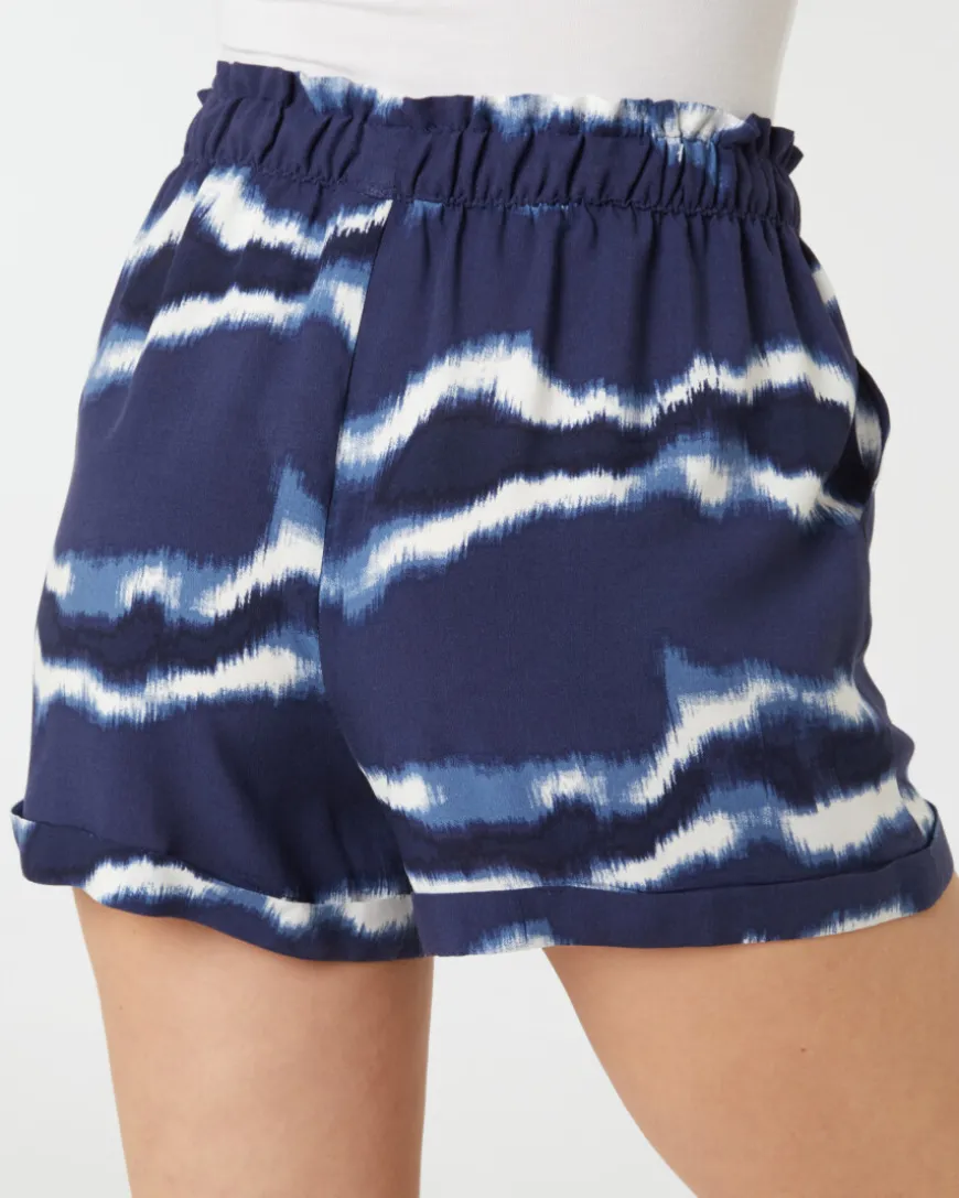 Batik Shorts Janina, elastischer Bund-KiK Onlineshop Discount