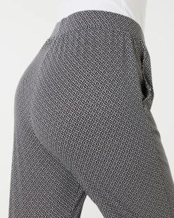 Bedruckte Pull-on-Hose Janina, elastischer Bund-KiK Onlineshop Best Sale