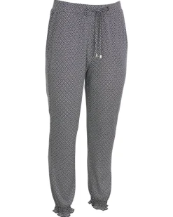 Bedruckte Pull-on-Hose Janina, elastischer Bund-KiK Onlineshop Best Sale
