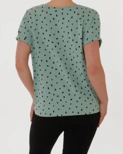 Bedrucktes T-Shirt Janina, verschiedene Designs-KiK Onlineshop Cheap