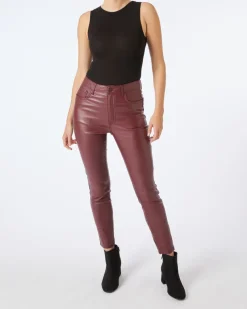 Beschichtete Hose in Janina, High-Waist-KiK Onlineshop Shop