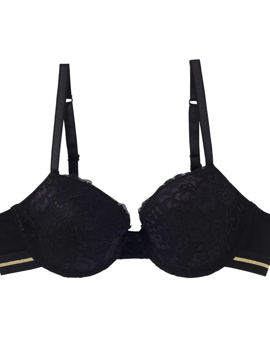 BH mit Kontraststreifen Janina, verstellbare Träger-KiK Onlineshop Clearance