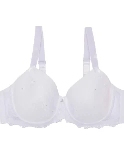 BH mit Strasssteinen Janina curved, verstellbare Träger-KiK Onlineshop Hot