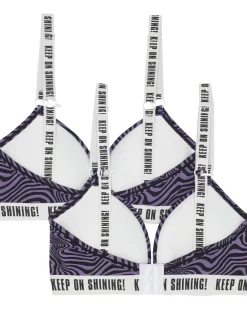 BHs mit Schriftzug 2er-Pack, Y.F.K., verschiedene Designs-KiK Onlineshop Hot