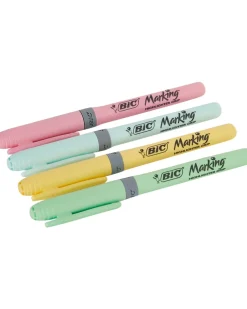 BIC Highlighter Grip Pastel Textmarker 4er-Pack-KiK Onlineshop Shop