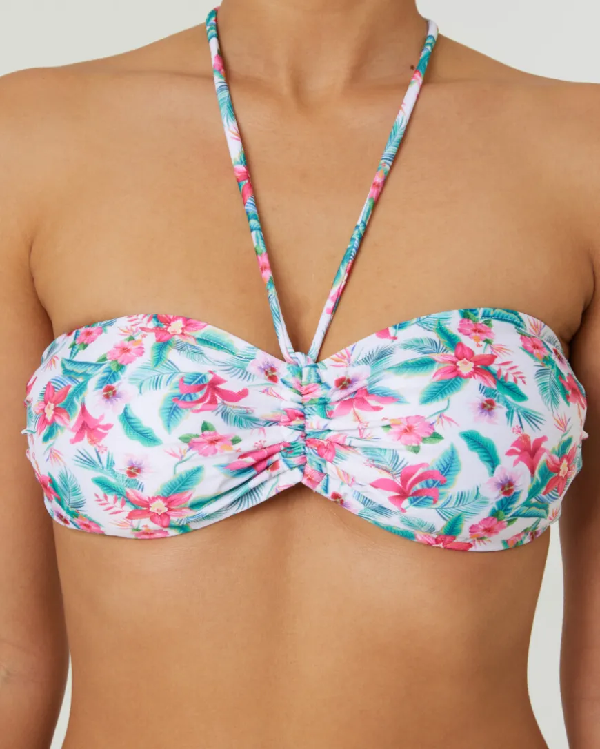 Bikini-Bandeau-Top Janina, ohne Bügel-KiK Onlineshop Outlet