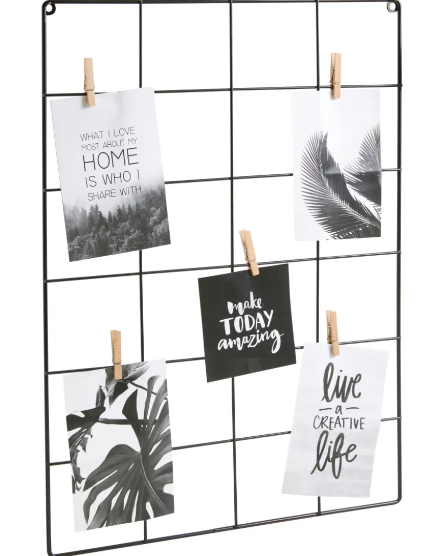 Bilder-Board mit Klammern ca. 52 x 37 cm-KiK Onlineshop Best
