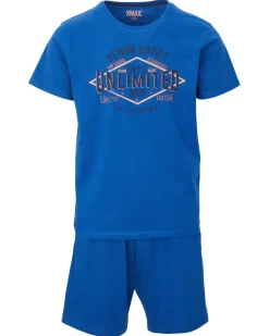 Blauer Pyjama X-Mail, 2-tlg. Set-KiK Onlineshop Shop