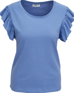 es T-Shirt Janina, Rundhalsausschnitt-KiK Onlineshop Hot