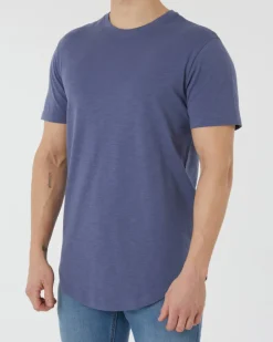 es T-Shirt X-Mail, abgerundeter Saum-KiK Onlineshop Clearance