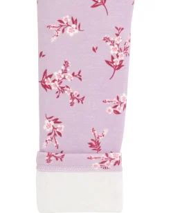 Blumen Thermoleggings elastischer Bund-KiK Onlineshop Cheap