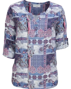 Bluse 3/4-Arm verschiedene Designs-KiK Onlineshop Cheap