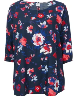 Bluse aus Viskose 3/4-Arm-KiK Onlineshop Hot