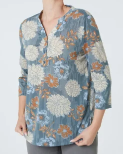 Bluse mit Blumen Janina, 3/4-Arm-KiK Onlineshop Sale