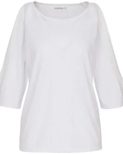 Bluse mit Cut-outs Janina, 3/4-Arm-KiK Onlineshop Clearance