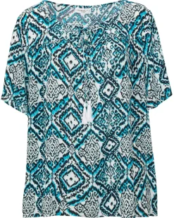 Bluse mit Quasten Rundhalsausschnitt-KiK Onlineshop Fashion
