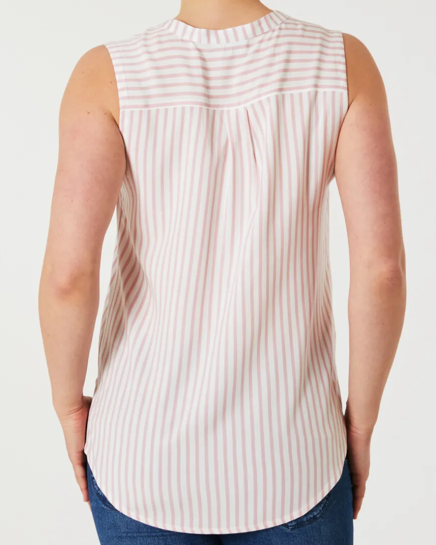 Blusentop aus Viskose Janina, Y-Ausschnitt-KiK Onlineshop Clearance