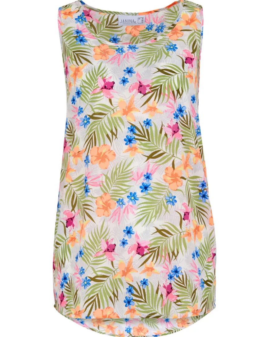 Blusentop mit Vokuhila-Saum Janina, Rundhalsausschnitt-KiK Onlineshop Fashion
