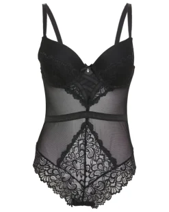 Body mit Push-up-Effekt Janina, Nieten an der Taille-KiK Onlineshop Clearance