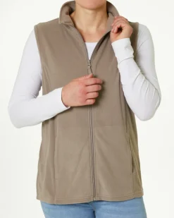 e Fleeceweste Janina, Seitentaschen-KiK Onlineshop Store