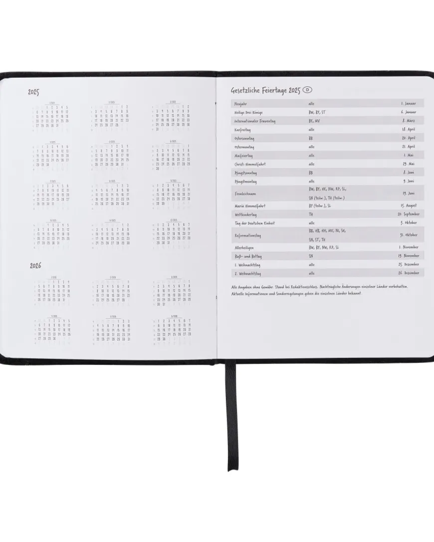 Buchkalender 2025 ca. 13,6 x 17 cm-KiK Onlineshop Cheap