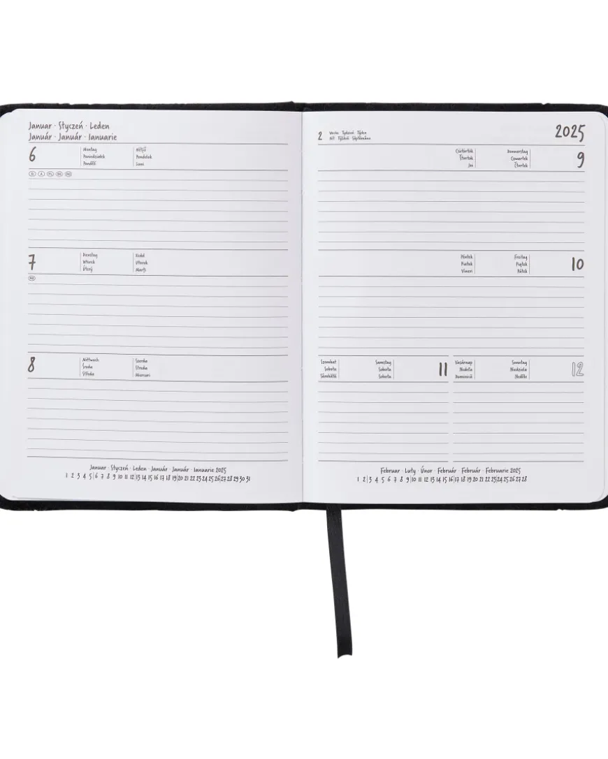 Buchkalender 2025 ca. 13,6 x 17 cm-KiK Onlineshop Cheap