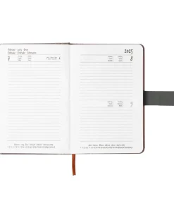 Buchkalender 2025 verschiedene Designs, ca. 14,5 x 21 cm-KiK Onlineshop Fashion