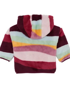 Bunt gestreifte Teddyjacke Ergee, Kapuze-KiK Onlineshop Hot
