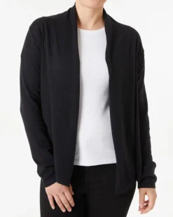 Cardigan mit Schalkragen Janina, offene Form-KiK Onlineshop Online