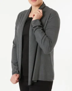 Cardigan mit Schalkragen Janina, offene Form-KiK Onlineshop Fashion