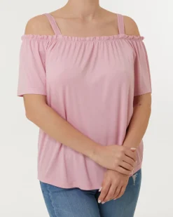 Carmenshirt Janina, Schulterträger-KiK Onlineshop Shop