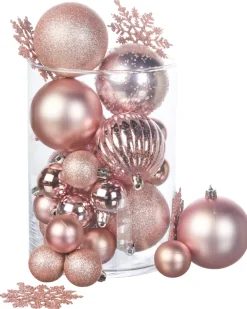 Christbaumkugeln Weihnachten 40-tlg. Set-KiK Onlineshop Store