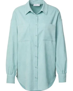 Cordhemd Oversize Janina, Knopfleiste-KiK Onlineshop Cheap
