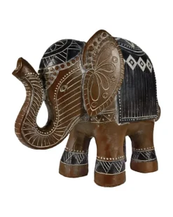 Deko-Elefant mit Verzierungen ca. 19,5 x 9 cm-KiK Onlineshop Hot