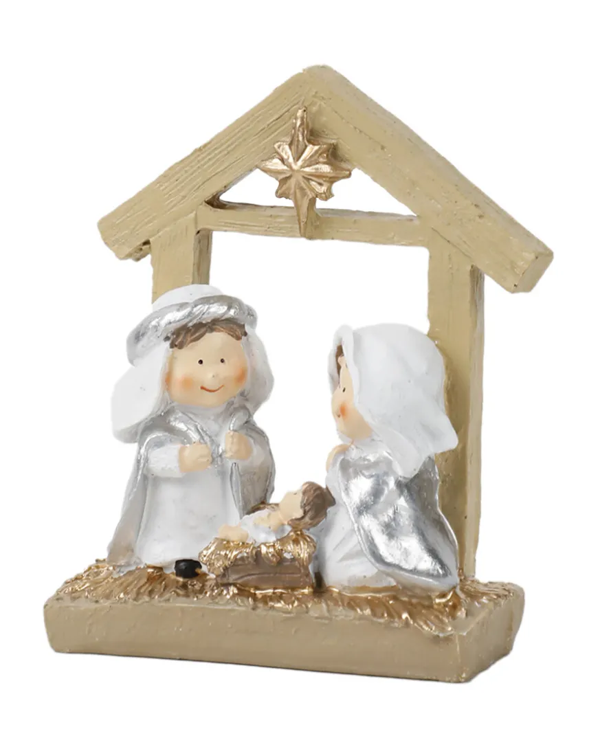 Deko-Krippe ca. 11,5 x 13,3 cm-KiK Onlineshop Best