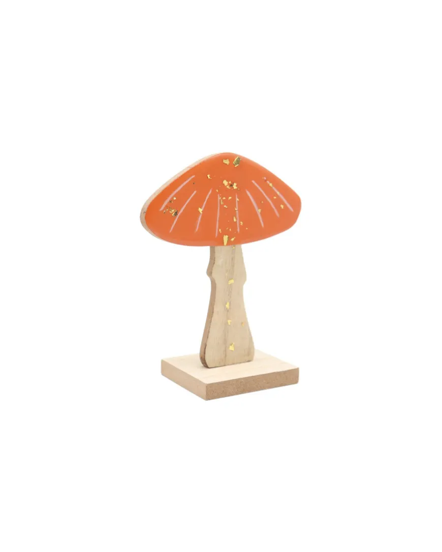 Deko-Pilz aus Holz ca. 10 x 5 x 13 cm-KiK Onlineshop Shop