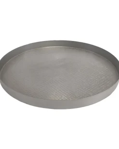 Dekotablett aus Metall verschiedene Designs, Ø ca. 29 cm-KiK Onlineshop Discount